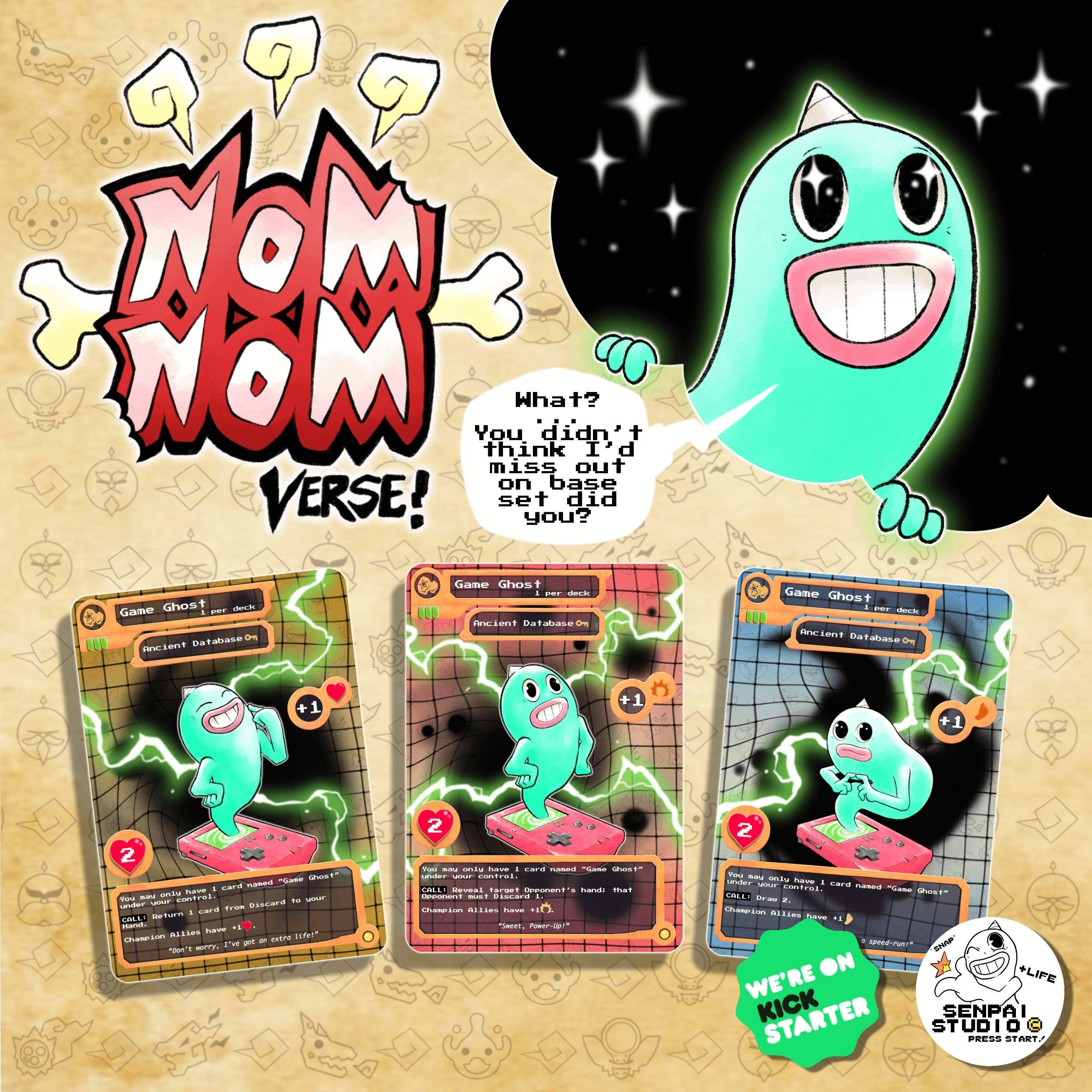 Game Ghost Promos Join the NomNom Kickstarter!