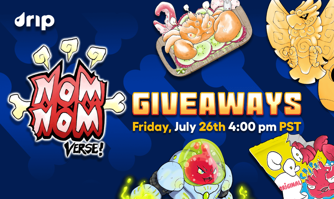 DripShop.Live NomNom Giveaway Stream 7/26