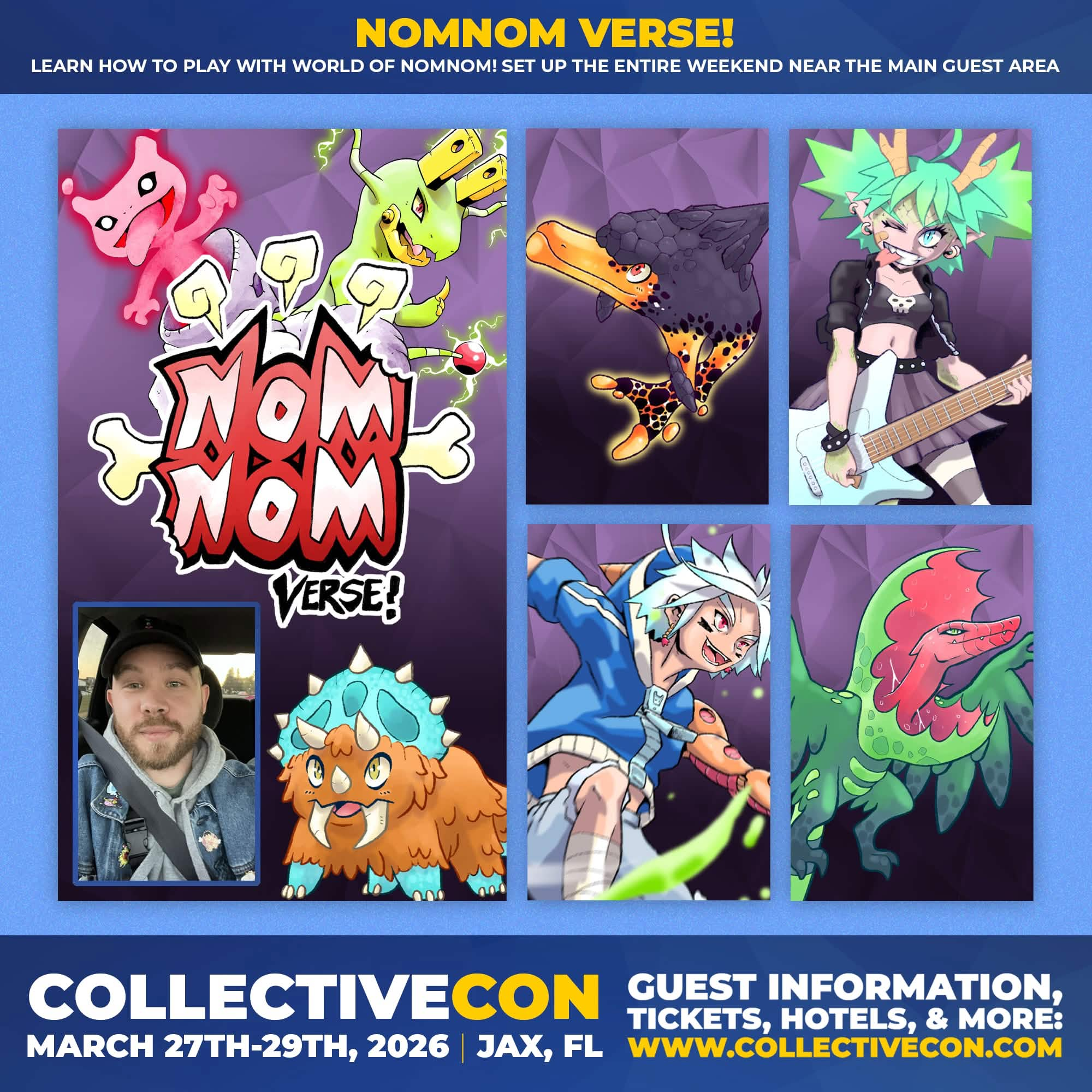 Jacksonville for Collective Con March 27th-29th
